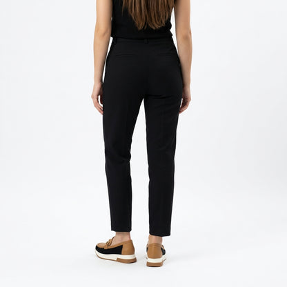 Minimalistyczne mokasyny na platformie – Camel i czarne – Premium Syntetyczne – Damskie